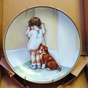 "In Disgrace" collection plate